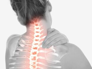 The cervical region osteochondrosis